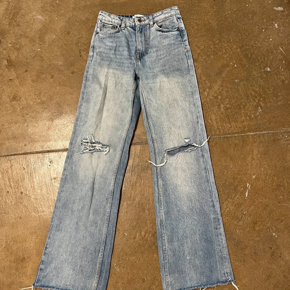 Zara straight leg pants